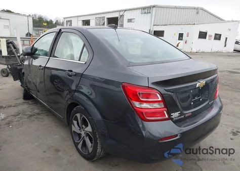 2017 Chevrolet Sonic Premier Auto из США, поврежденный, VIN 1G1JF5SB9H4124666